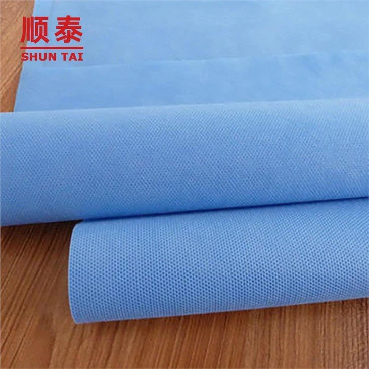 Blue hydrophobic spunbond non woven fabric